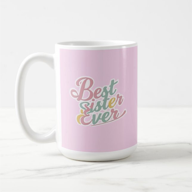 Mug Meilleure sœur de tous les temps (Gauche)
