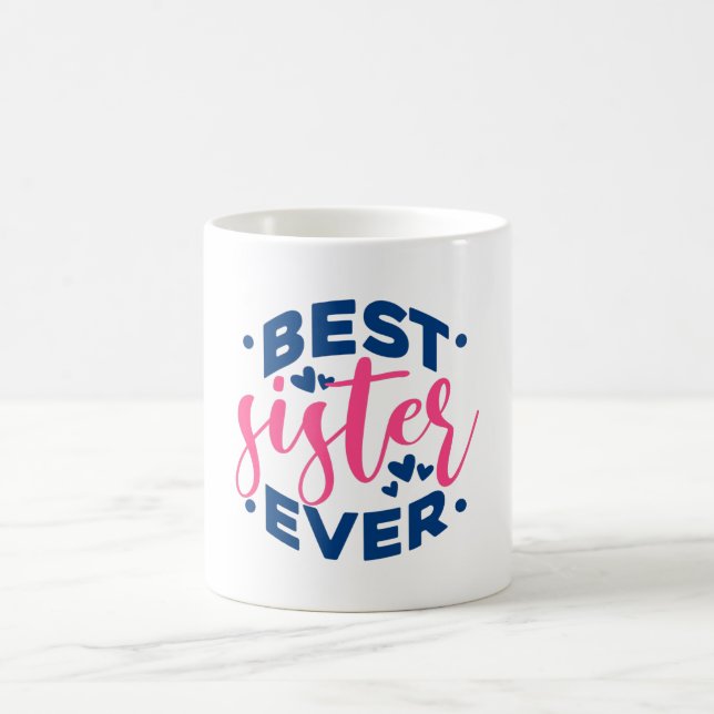 Mug Meilleure soeur jamais (Centre)