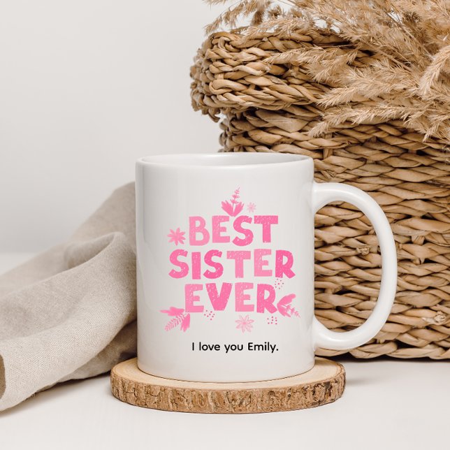 Mug Meilleure Soeur Jamais Drôle Soeur (Créateur téléchargé)