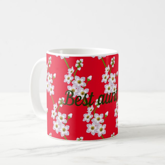 Mug Meilleure tante (Devant gauche)