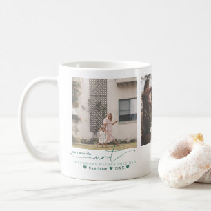 Mug Meilleure Tante   Collage de Trois Photos Manuscri