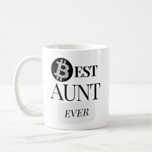 Mug Meilleure Tante Ever Bitcoin Crypto Cryptomonnaie