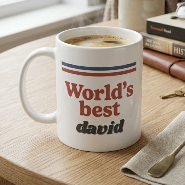 Mug Meilleure Typographie Rétro des Années 70 au Monde (Créateur téléchargé)