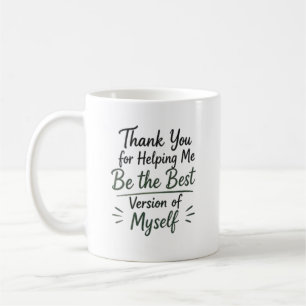 Mug Meilleure Version de Moi-même Personnalisée