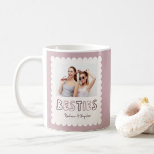 Mug Meilleures Amies Noms de Photo Personnalisés Meill