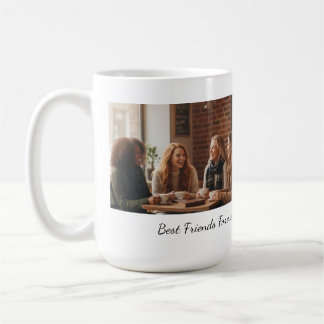 Mug Meilleures Amies Pour Toujours Photo Personnalisée