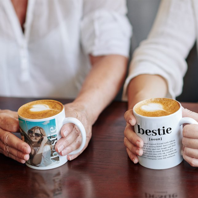 Mug Meilleures Amies Signification Amies Modernes Pers (Créateur téléchargé)