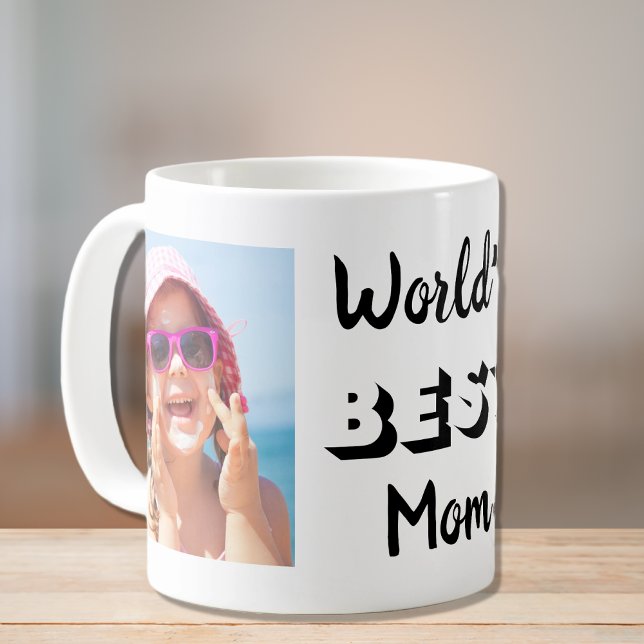 Mug Meilleures photos de maman du monde (Créateur téléchargé)