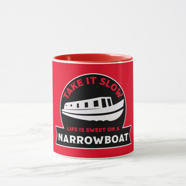 Mug Meilleures vedettes | Bateaux du canal britannique (Centre)
