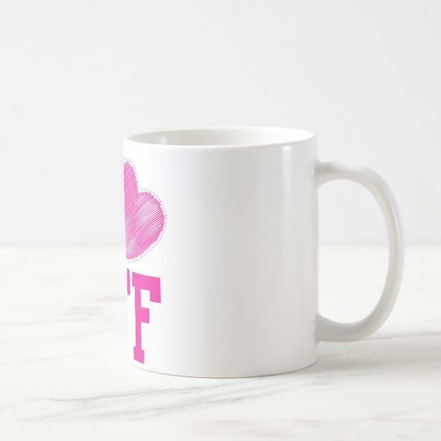Mug Meilleurs amis de BFF pour toujours ! ! ! (Droite)