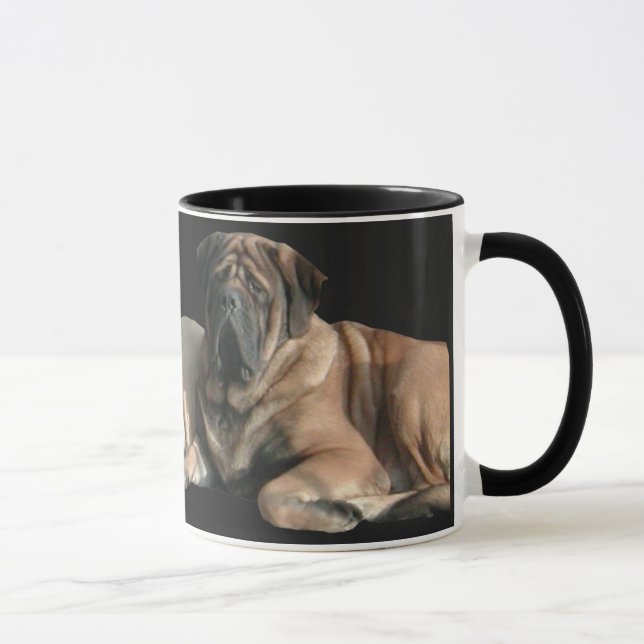Mug Meilleurs amis des Mastiffs (Droite)
