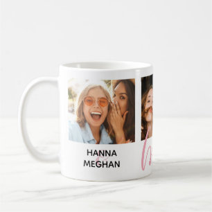 Mug Meilleurs amis en beignets couleur rose photo