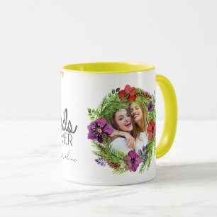 Mug Meilleurs Amis Pour Toujours BFF Personnalisé Flor