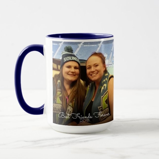 Mug Meilleurs amis pour toujours écriture sainte de 2 (Gauche)