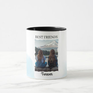 Mug Meilleurs amis pour une photo personnalisée