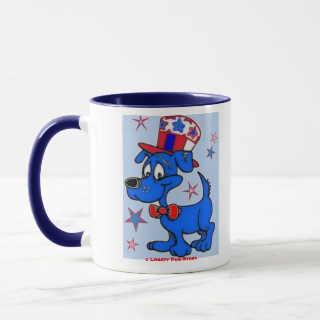 MUG MEILLEURS CAFÉ - 4 JUILLET CADEAUX - VACANCES (Gauche)