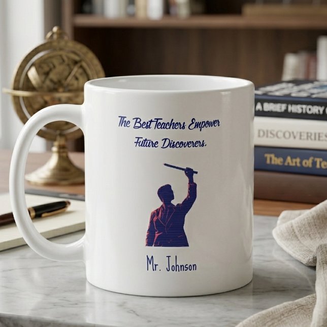Mug Meilleurs enseignants autonomisent les futurs déco (Créateur téléchargé)