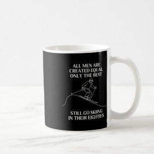 Mug Meilleurs hommes font toujours du ski dans leurs s
