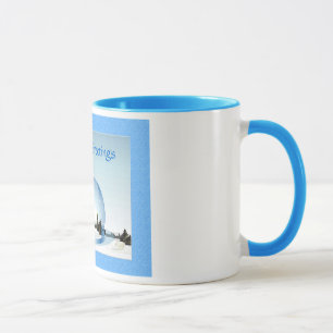 Mug Meilleurs voeux de saison personnalisables