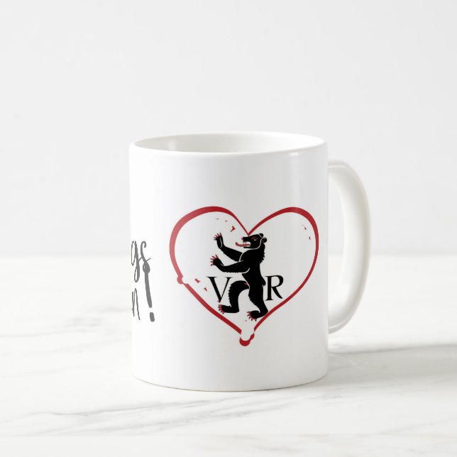 Mug Mein Lieblings Kanton Appenzell Ausserrhoden (Devant droit)