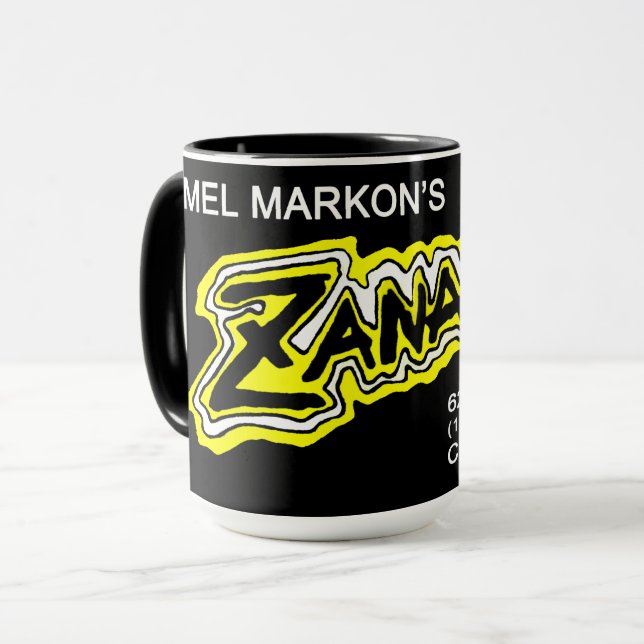 Mug Mel Markon's, Zanadu, Chicago, Illinois (Devant gauche)