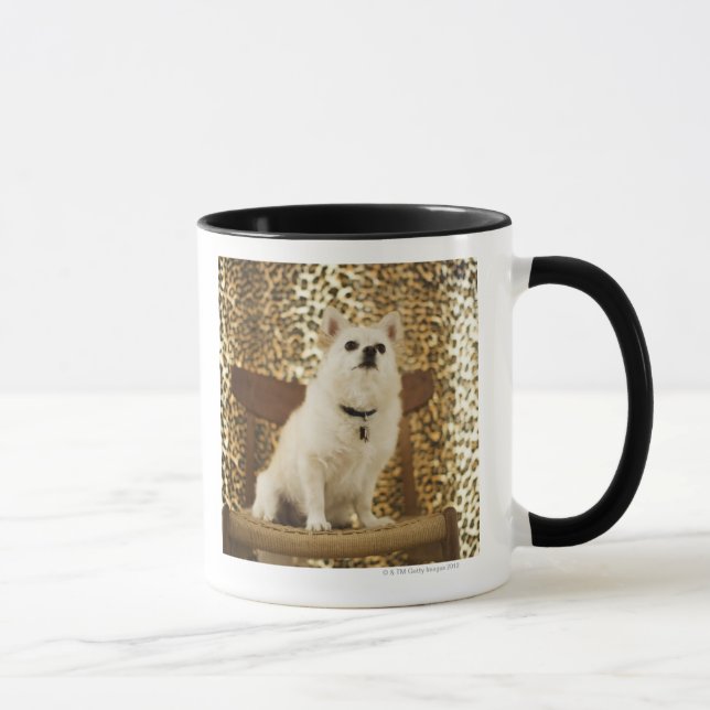 Mug Mélange de Pomeranian (Droite)