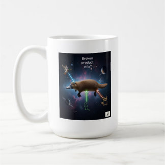 Mug Mélange de produits cassés ? Dilemme de Platypus c