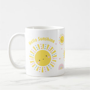 Mug Mélange soleil, arcs-en-ciel et coeurs