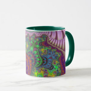 Mug Mélange verte et orange