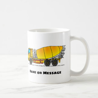 Mug mélangeur de béton personnalisé, cadeau de con