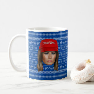 Mug Melania Trump MAGA Noël