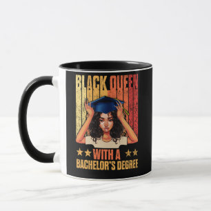 Mug Melanin Black Queen Bachelor's Degree 2022