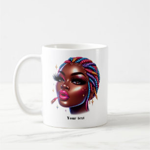 Mug Melanin Chic Africain Américain Urbain
