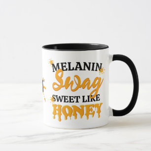 Mug MELANIN Sweet Like Honey SWAG Monogramme