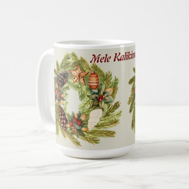 Mug Mele Kalikimaka Hawaiian Island Christmas (Devant gauche)