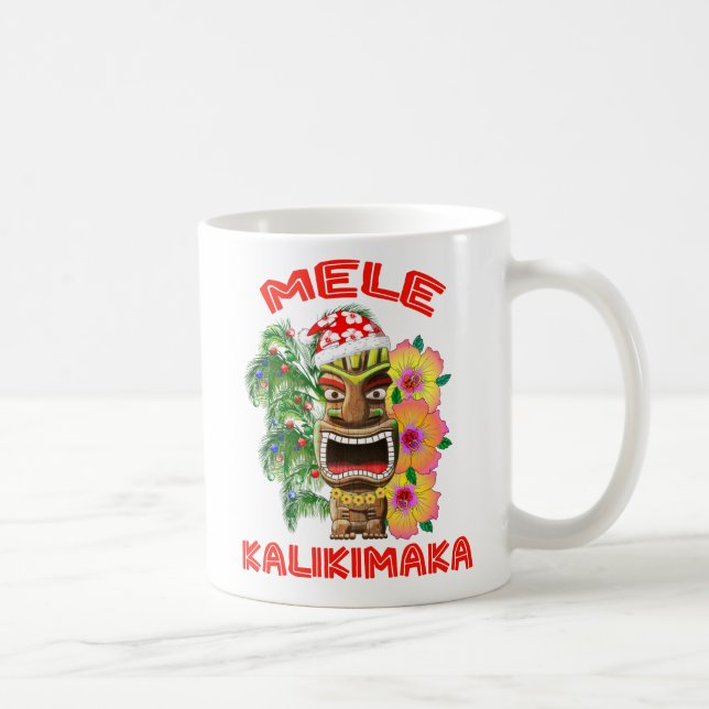 Mug Mele Kalikimaka Santa Claus Tiki (Droite)