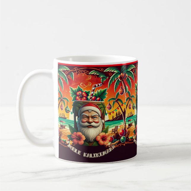 Mug Mele Kalikimaka Tik Père Noël (Gauche)
