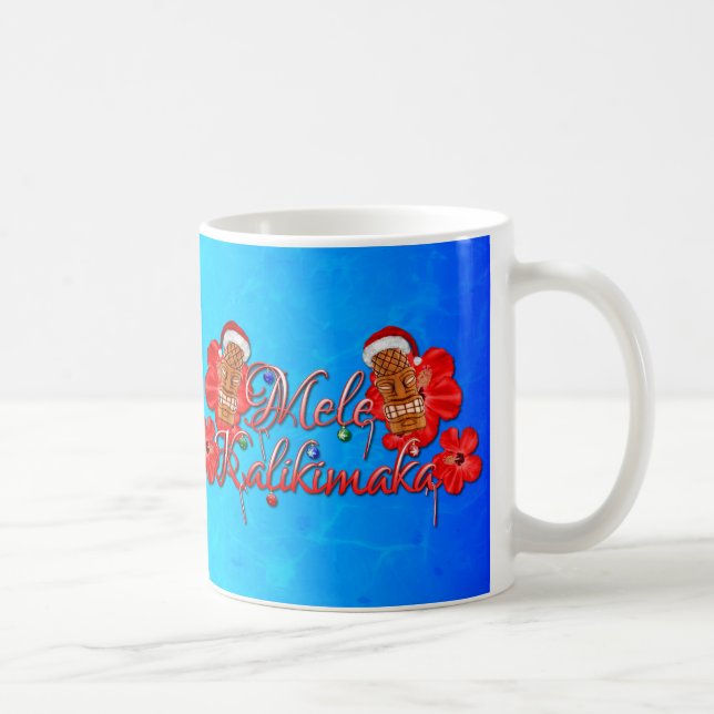 Mug Mele Kalikimaka Tiki (Droite)