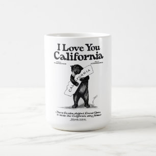 Mug Mélodique Attire : 'I Love You, California' Vintag