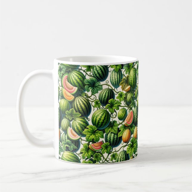 Mug Melon Medley : Un élevage vibré (Gauche)