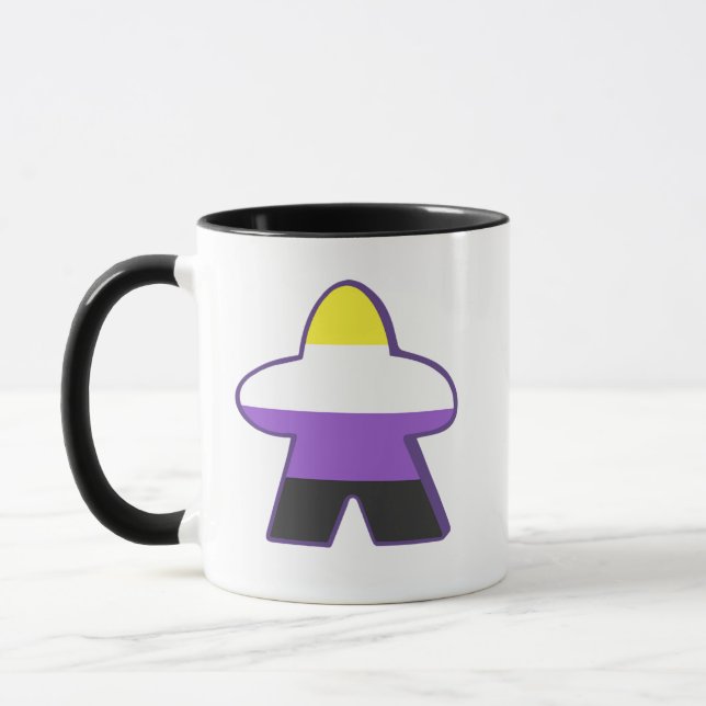 Mug Membre de joueur non binaire (Gauche)