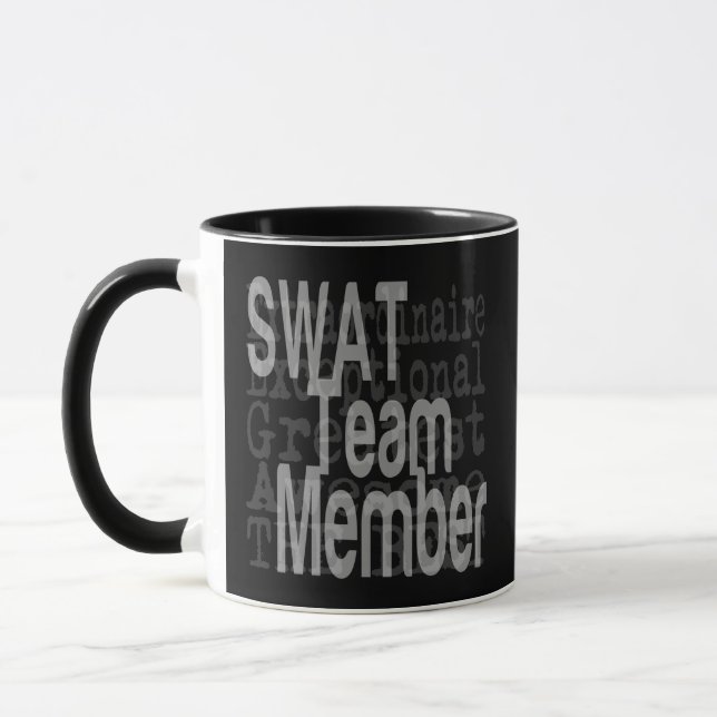 Mug Membre de l'équipe SWAT Extraordinaire (Gauche)