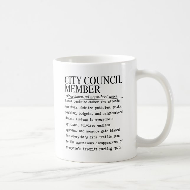 Mug Membre du conseil municipal (Droite)