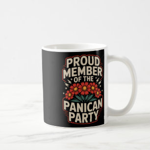 Mug Membre fier de la fête Panican Floral Anti Trum