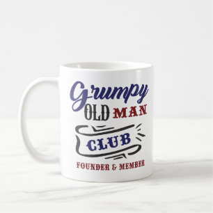Mug Membre Fondateur du Club de Vieil Homme Grincheux 