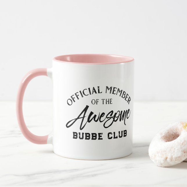 Mug Membre Officiel du Club Bubbe (Avec donut)