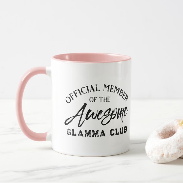 Mug Membre Officiel du Club Glamma (Avec donut)
