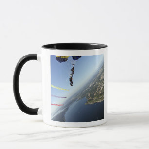 Mug Membres de l'équipe de parachute de marine des US