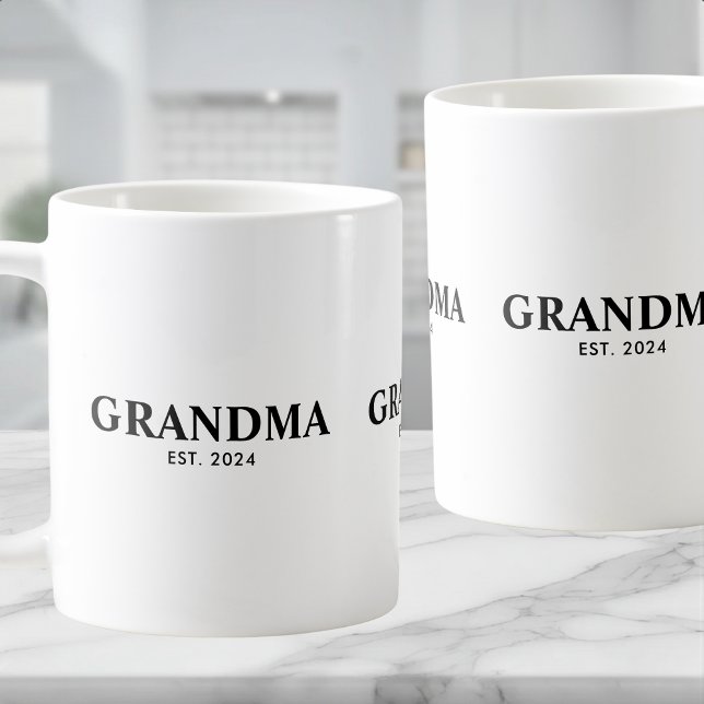 Mug Mémé a créé un nouveau cadeau pour mémé (Créateur téléchargé)