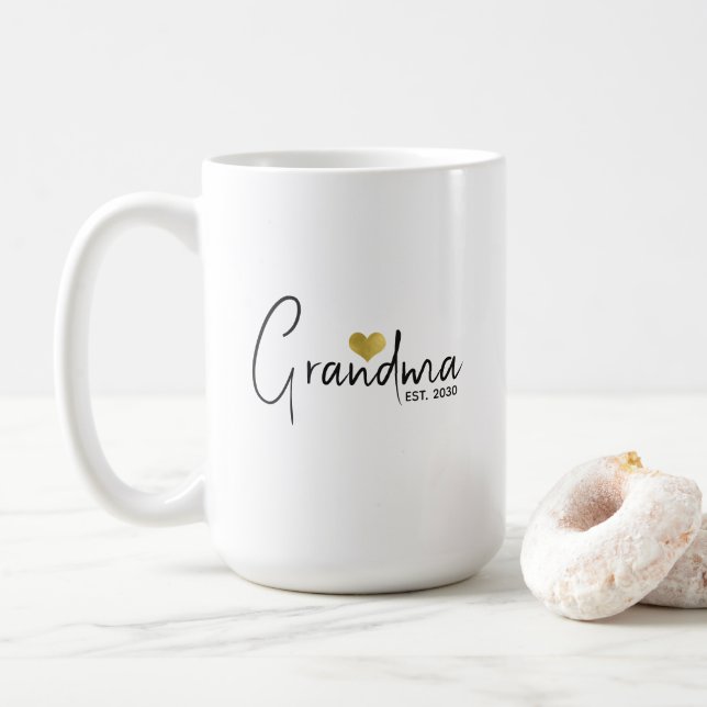 Mug Mémé a créé un nouveau cadeau pour mémé (Avec donut)